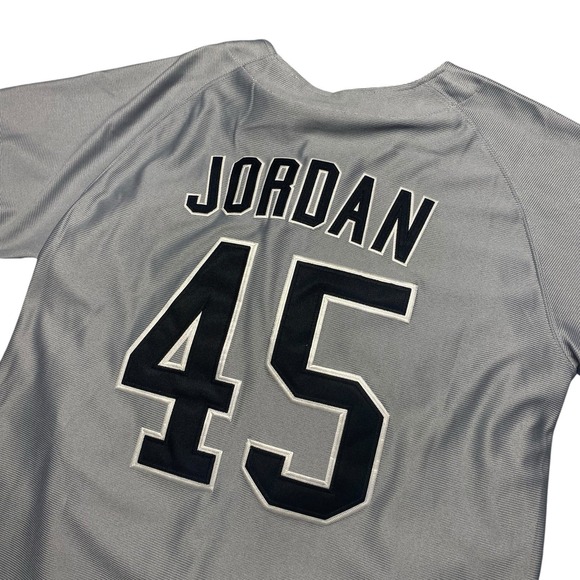 Authentic Classics Michael Jordan Birmingham Barons Baseball Jersey Size L NWT - Picture 4 of 8